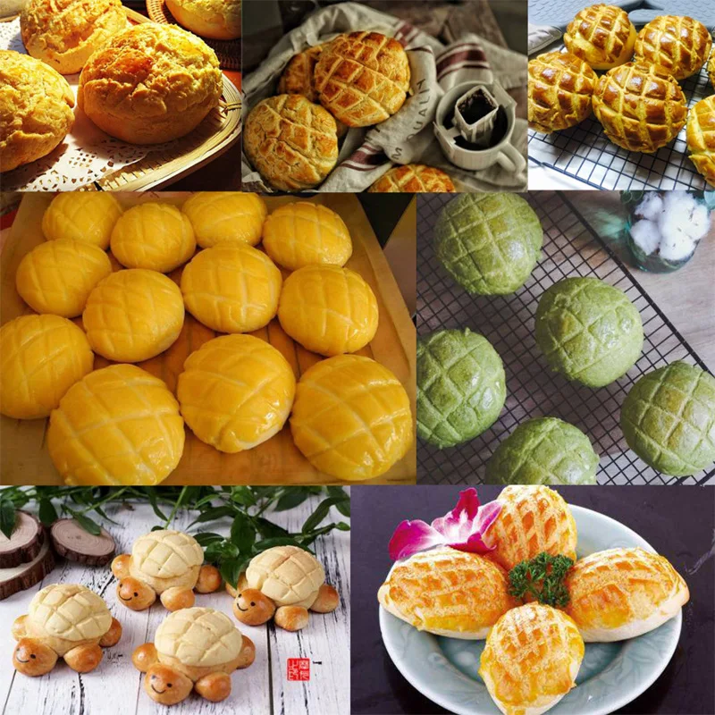 Chleb W Kształcie Ananasa Formy Cukierkami Cięcia Ciasta, Ciasteczka Press Ciasto Ciasteczka Pieczątka Formy Narzędzia Kuchenne Do Pieczenia