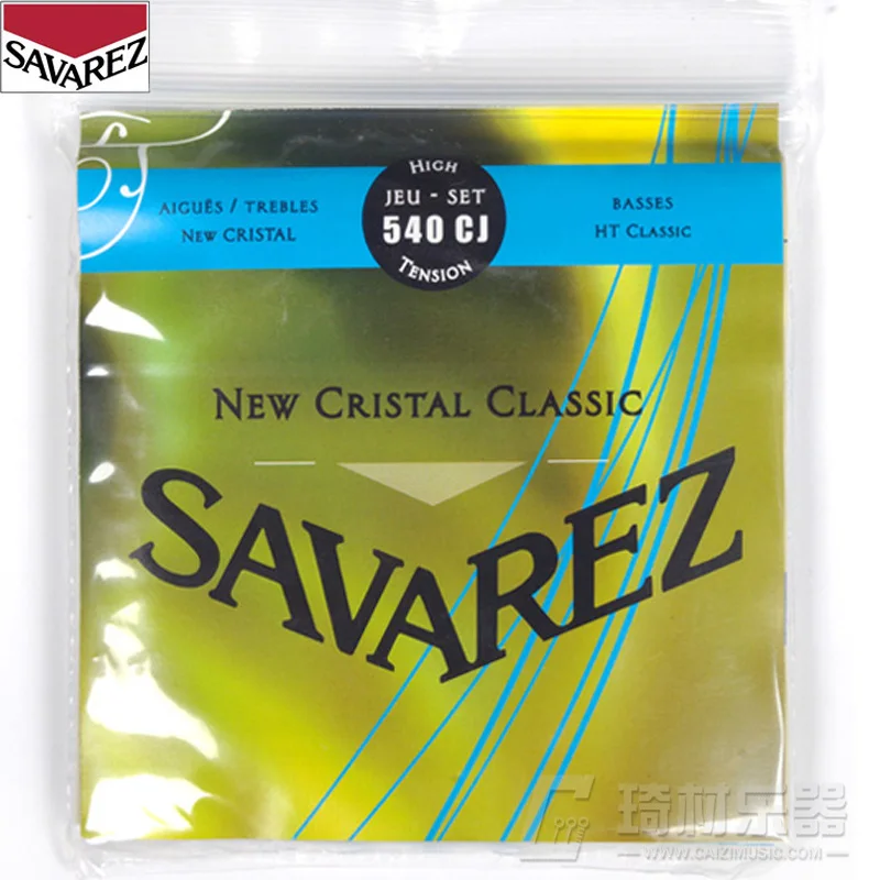 Savarez New Cristal/HT Classic Struny do gitary klasycznej HT Kompletny Zestaw 540CJ