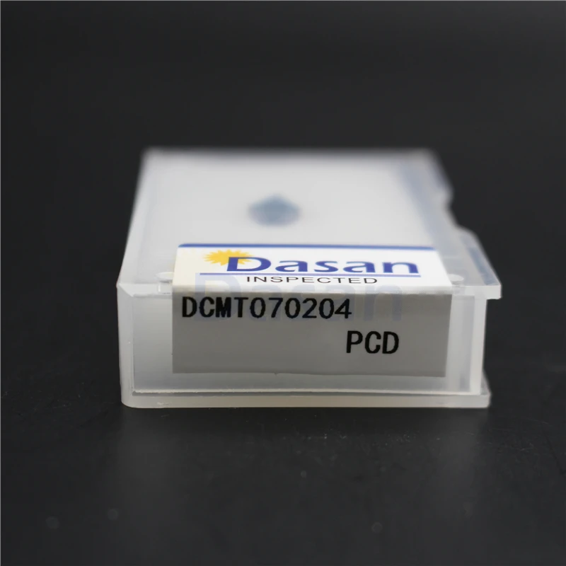 Wstaw PCBN z powłoką DCMT070204 PCD CBN Wkładka z Twardym Diamentową Końcówką DCMT070208 DCMT11T304 Wewnętrzny Tokarka Narzędzia Frez CNC