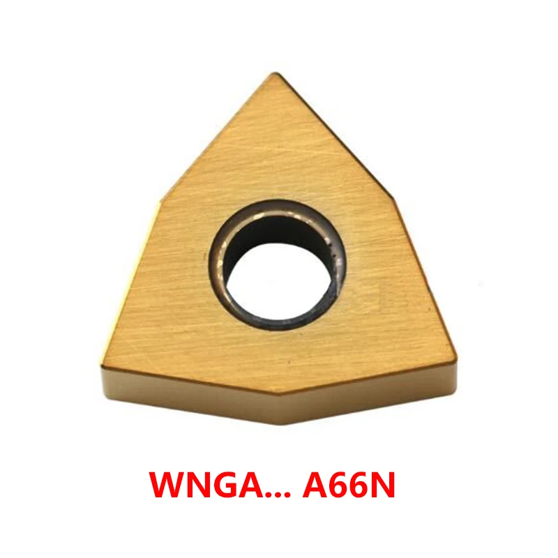 Oryginalny WNGA080404 WNGA080408 A66N WNGA 080404 080408 Pełnowęglikowe Wstawić WNGA0804 Tokarka Narzędzia Skrawające CNC Tokarka