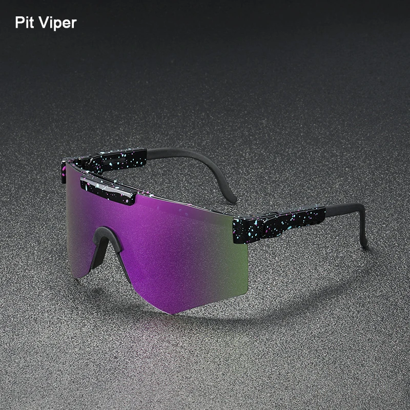 Pit Viper UV400 Męskie Przewymiarowany Okulary 2022 Jednoczęściowe Okulary Ochronne z soczewkami Damskie Gafas de sol
