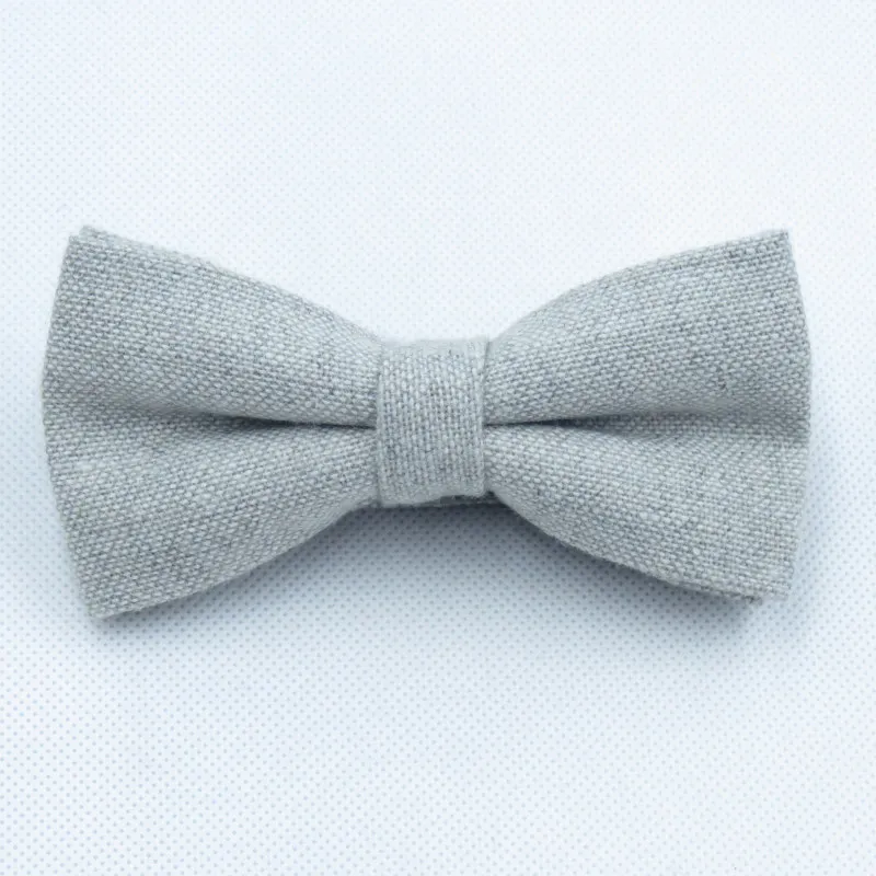 Konsystencja wełny 6 cm jasny szary krawat męski Hotel Tekstura muszka, Odpowiedni карманному полотенцу, modny cienki gravata