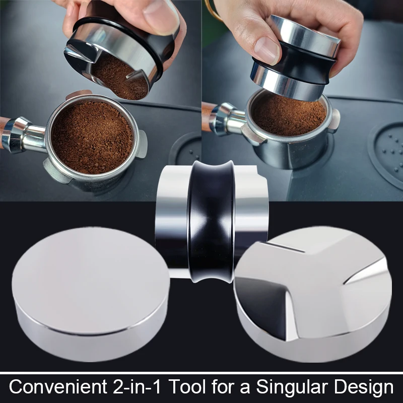 51 mm 53 mm 58 mm 3 Kątowa Płaska Podstawka do Otwierania Kawy do Kawy Espresso Press Cafe Młynek Proszkowy Młotek