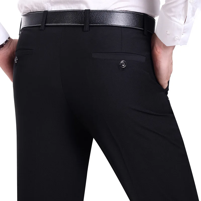 Komplet Spodnie Męskie Modne Modelowe Spodnie Społeczne Męskie Moda Spodnie Czarne Wieczorowe Garnitur Spodnie Biznesowa Męska Ślubna Casual Odzież Męska