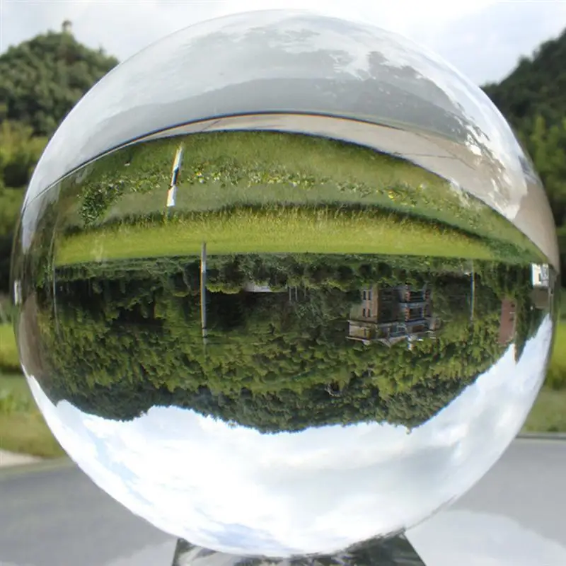 3 cm Kryształowej Kuli Rekwizyty Do Zdjęć Medytacji Balon Kontakt Żonglerka Szklana Kula Wyświetlacz (Przezroczysty Biały)
