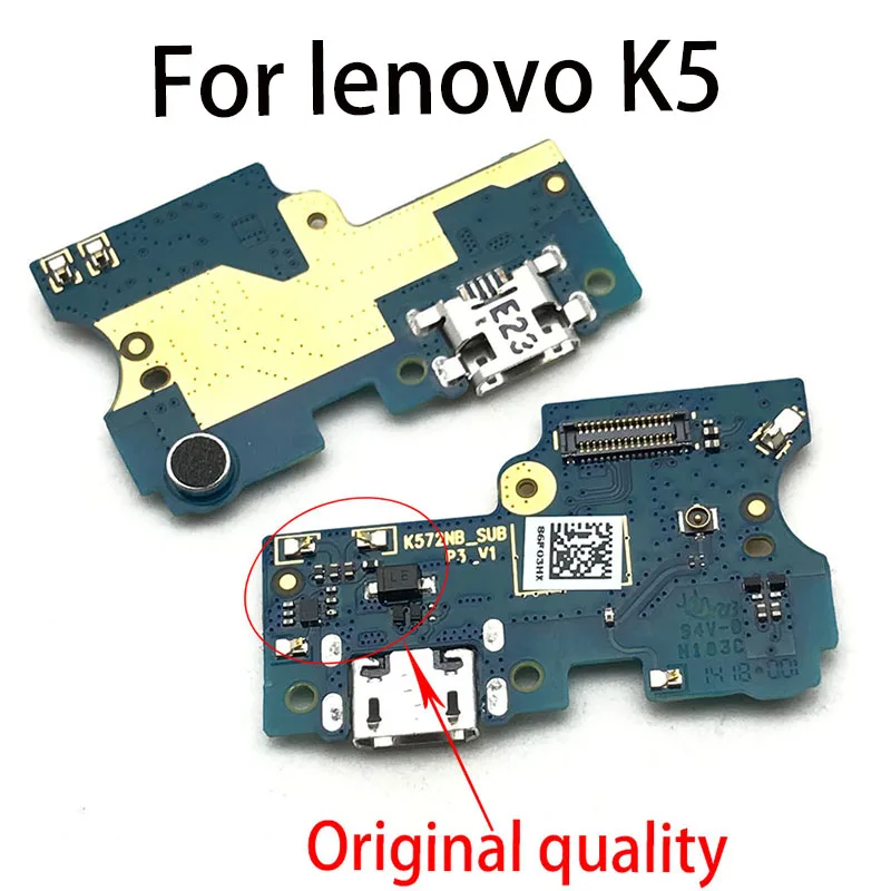 Oryginalna Ładowarka USB Ładowania Stacja Porty I Złącza Złącze Elastyczne Kabel Do Lenovo S5 K5 Z5 Pro Z6 Lite Z5s
