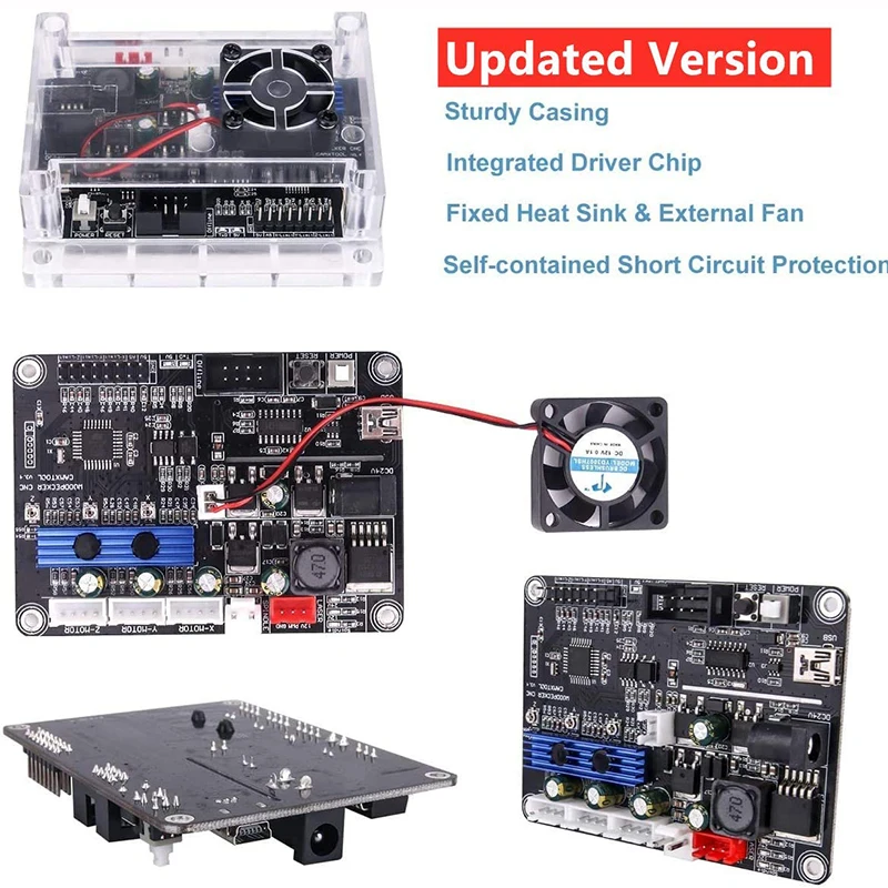 GRBL 1,1 Port USB Grawerowanie CNC Karta Sterowania 3-Osiowy Zintegrowany Sterownik, Autonomiczny Kontroler Dla 2418,3018 Urządzenia Laserowego