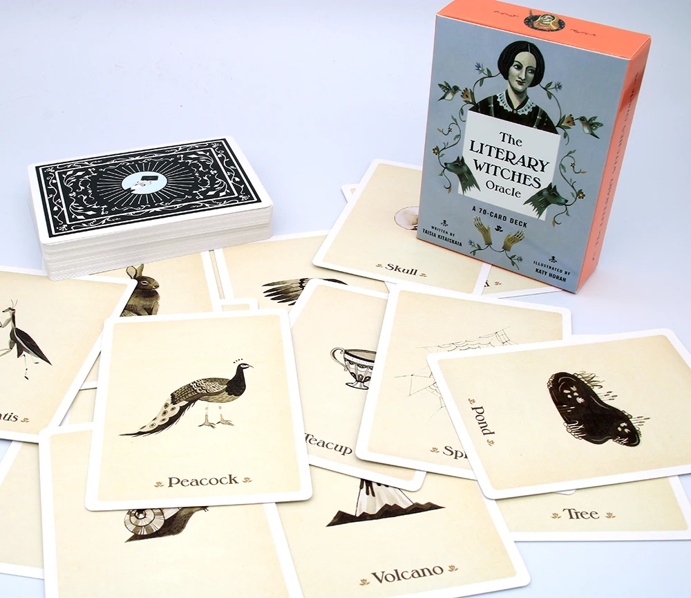 Wyrocznia literackich czarownic 70-talii Таисии Chińskiej z obrazem kobiecych ikon i innych kart Tarota Gry wróżby