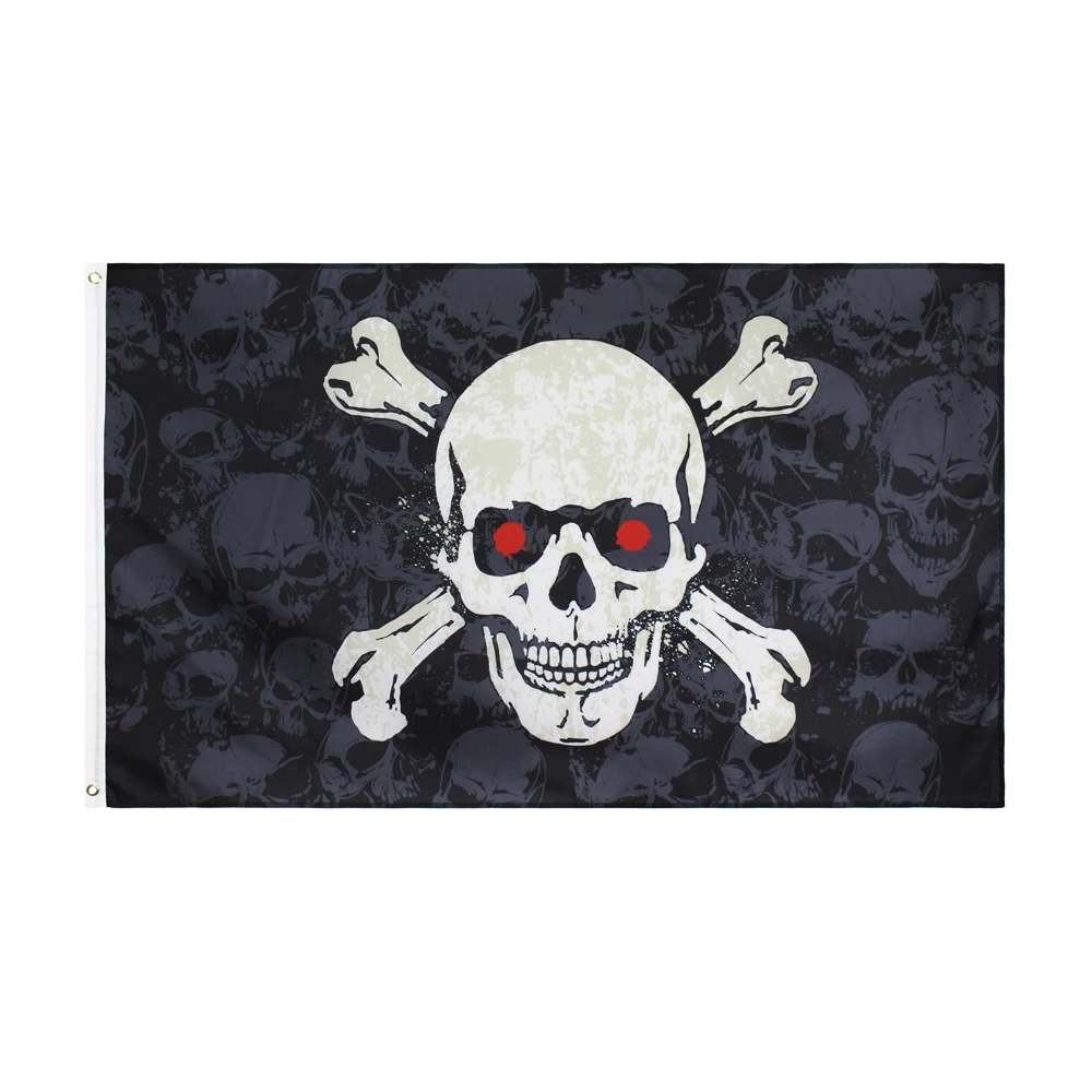 90x150 cm jolly roger czaszka boneguard Flaga