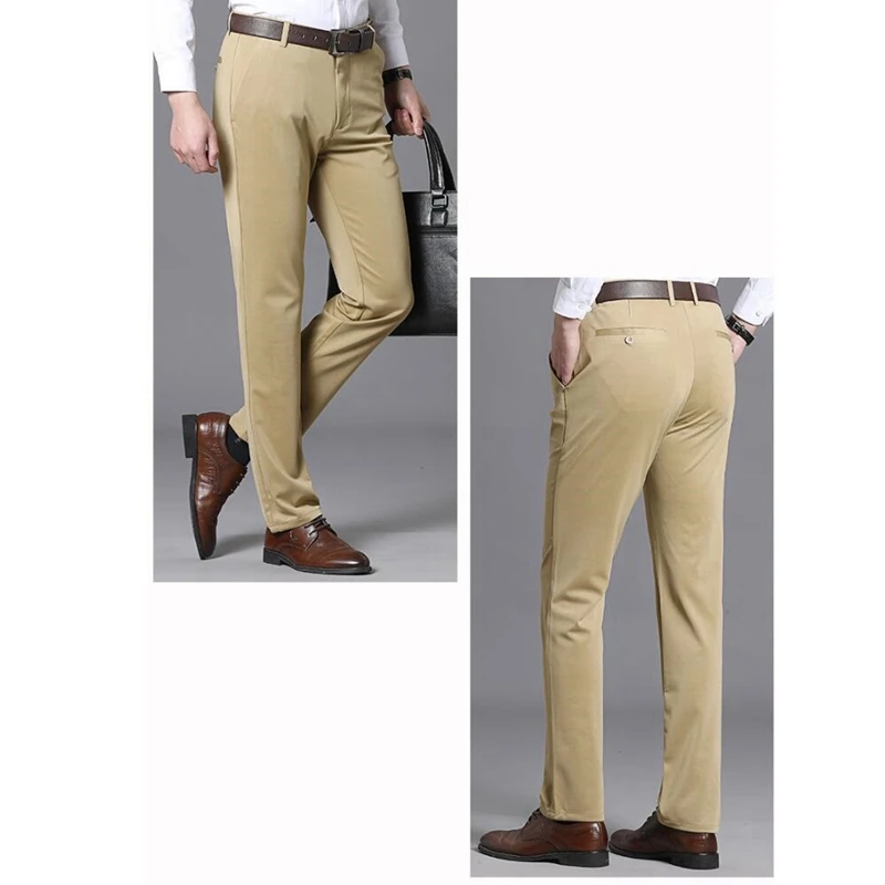 Letnie wiosenne męskie proste garnitur spodnie, niebieskie oficjalne biznesowe spodnie, duże rozmiary 8XL 9XL 10XL, czarne Proste Spodnie оверсайз, elastyczność