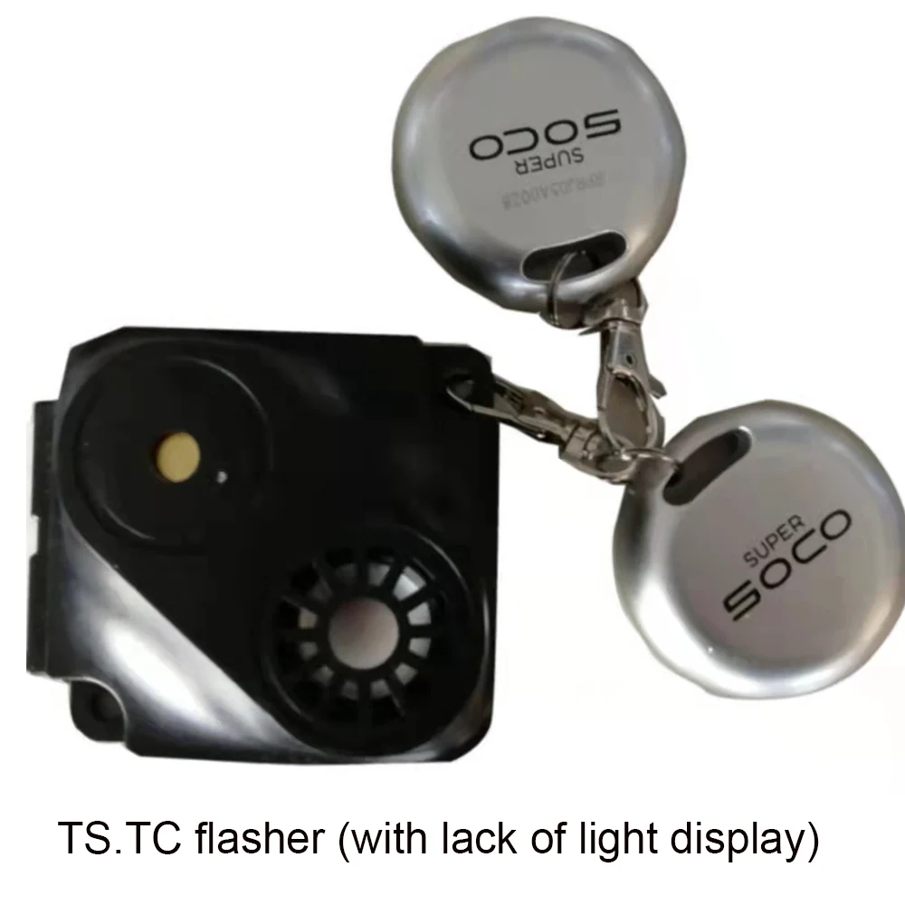 Super SOCO Scooter TS TC Oryginalne Akcesoria Alarm immobilizer Przekaźnik Migający Przycisk zasilania Przycisk Uruchamiania z jednym kluczem