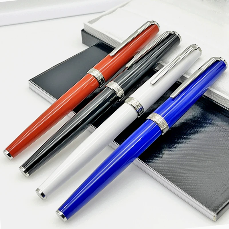 Luksusowe długopisy-urządzenia wirujące serii MB Pen lM PIX z Galwaniczną Gwintem Z Kolorowej Żywicy