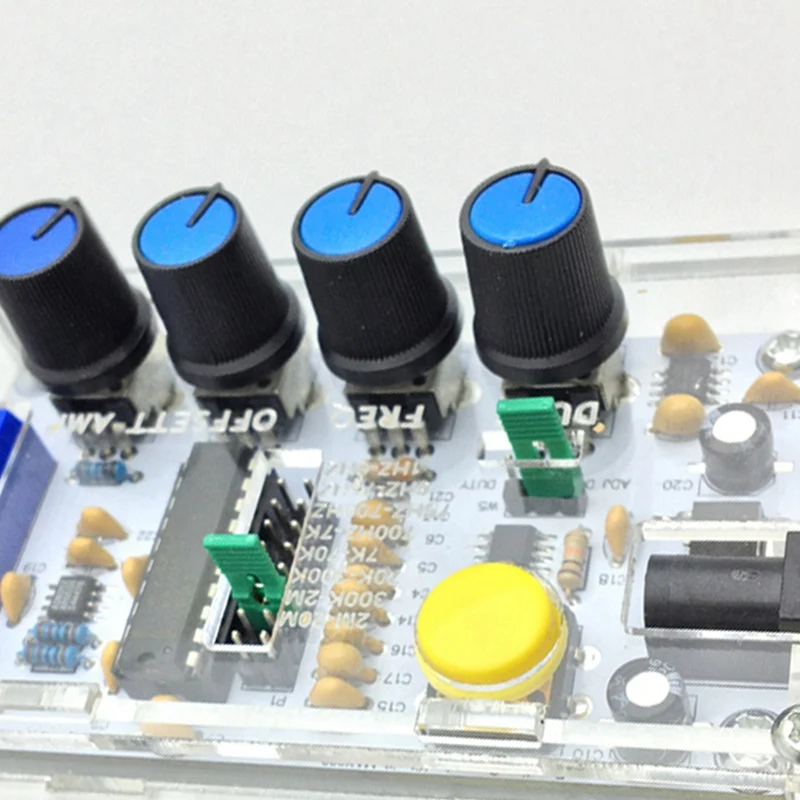 MAX038 Generator sygnałów DIY Kit 1 Hz-20 Mhz Funkcjonalny Generator Szybki Wzmacniacz Operacyjny Generator Sinus/Prostokątny/zębów piły