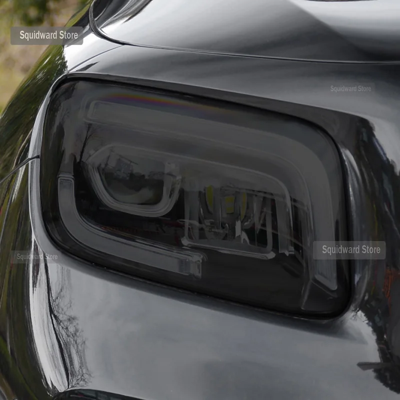 Samochodowe przednie reflektory Dymny Czarny TPU folia Ochronna na zarysowania Naprawa Tylnej lampy folia Naklejki Dla Mercedes Benz GLB Class X247
