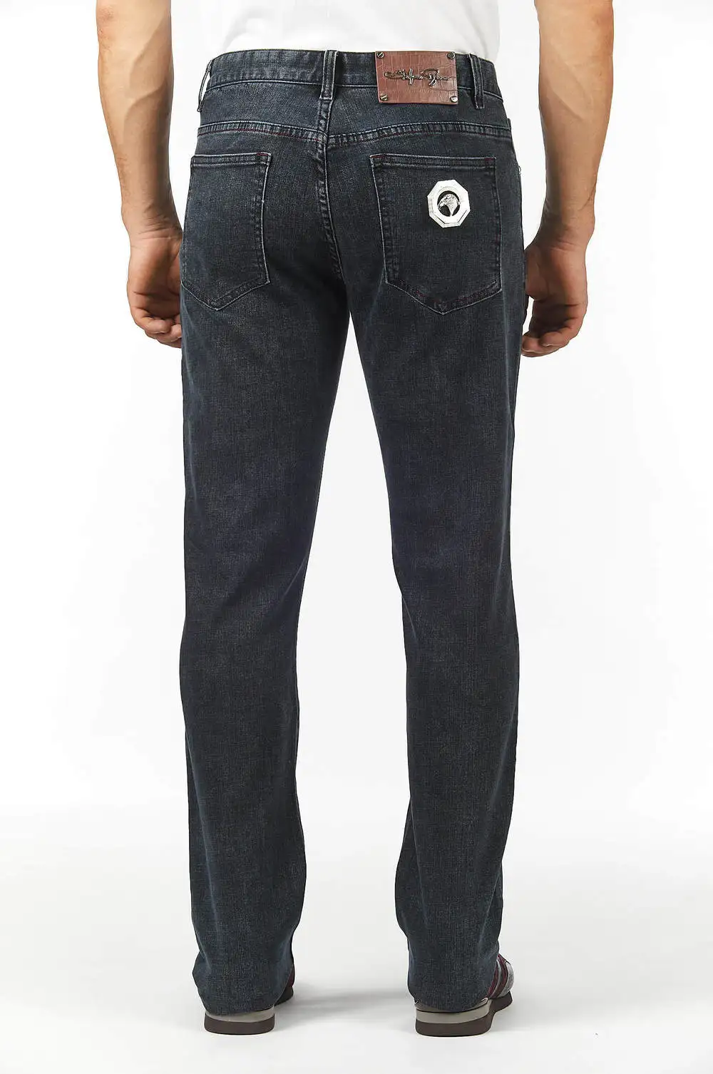 Męskie dżinsy, luźne proste dżinsy, dżinsy męskie Billionaire Taceshark, męskie dżinsy 2021, męskie spodnie jeansowe, jesienno-zimowa odzież wysokiej jakości