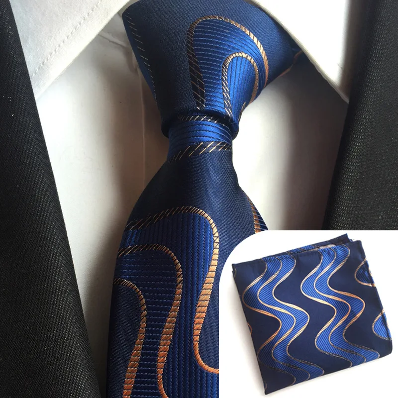 Corbatas Con Panuelo Para Hombre Codziennych Biznesowych Krawaty Z Kwiatami nerkowca Dla Mężczyzn, Akcesoria, Krawat Gravatas, Krawat Boda