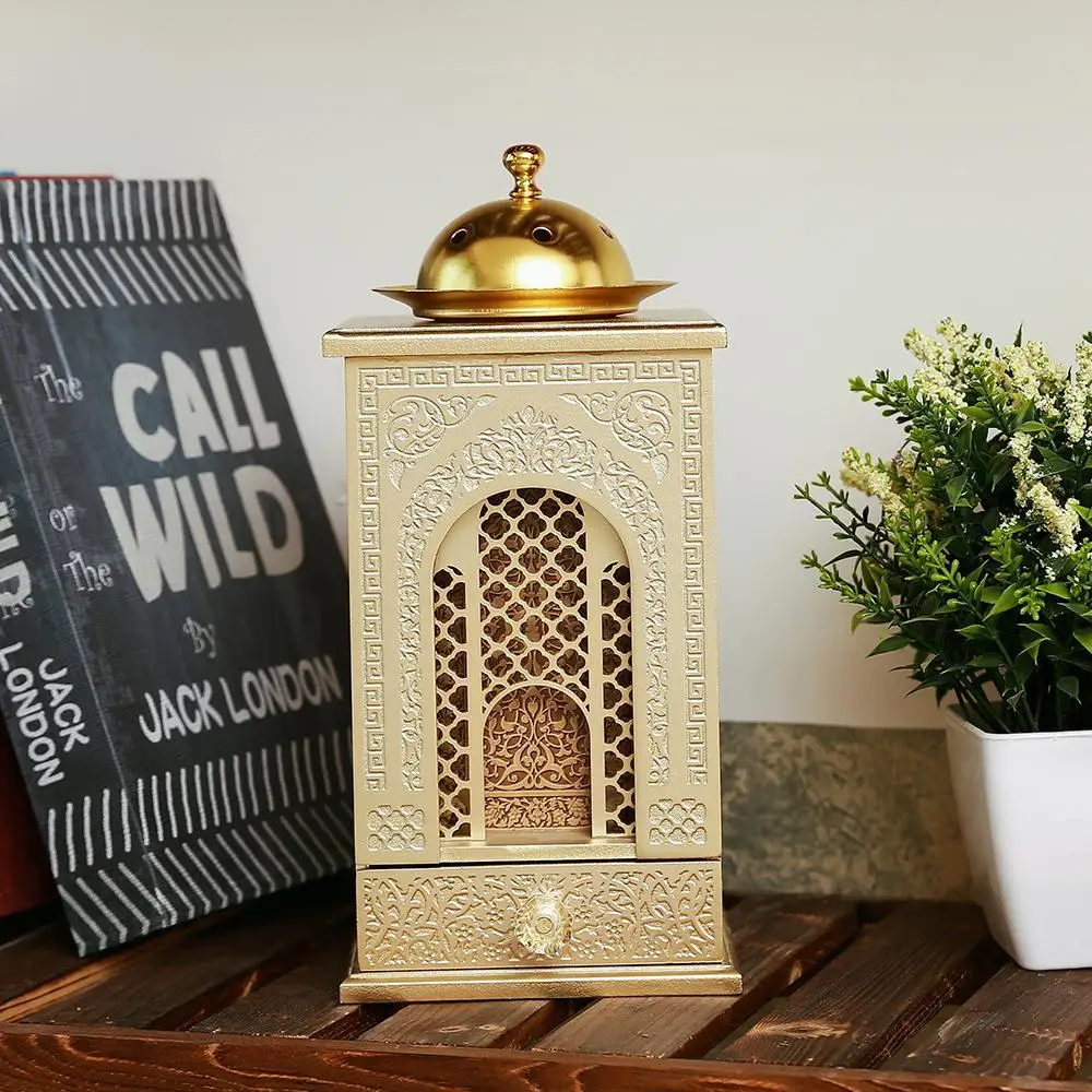 Ramadan Wspólnego Dla Kadzidła Bliski Wschód Arabskie Dekoracyjne, Rękodzieło Aromaterapia Drewniane Biurko Ozdoba Salonu