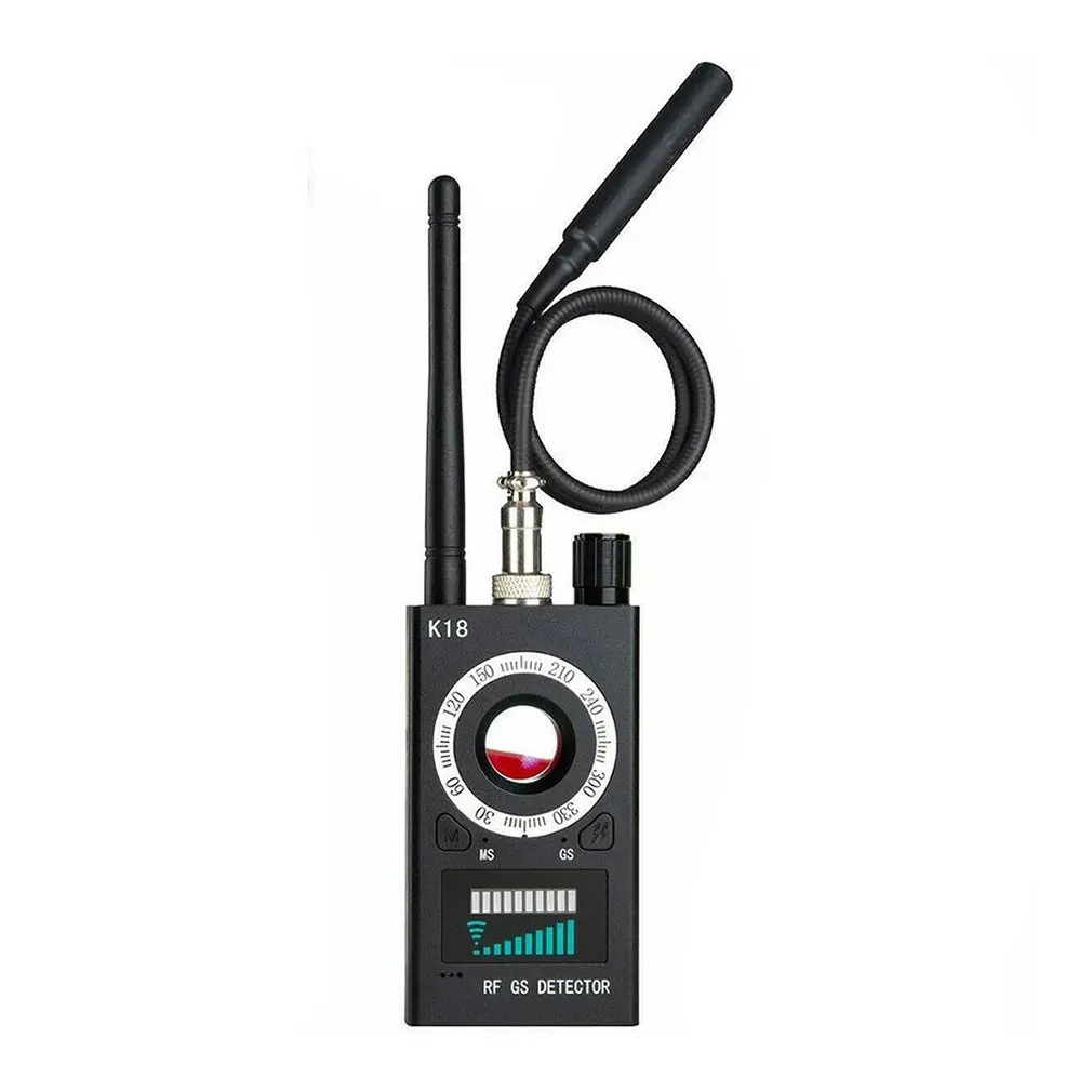 Dwie Anteny Profesjonalne Urządzenie do Wykrywania fal Radiowych, GPS, RF Detektor Sygnału Zabezpieczenie Przed Słuchawka Bezprzewodowa Kamera Wykrywa G318A