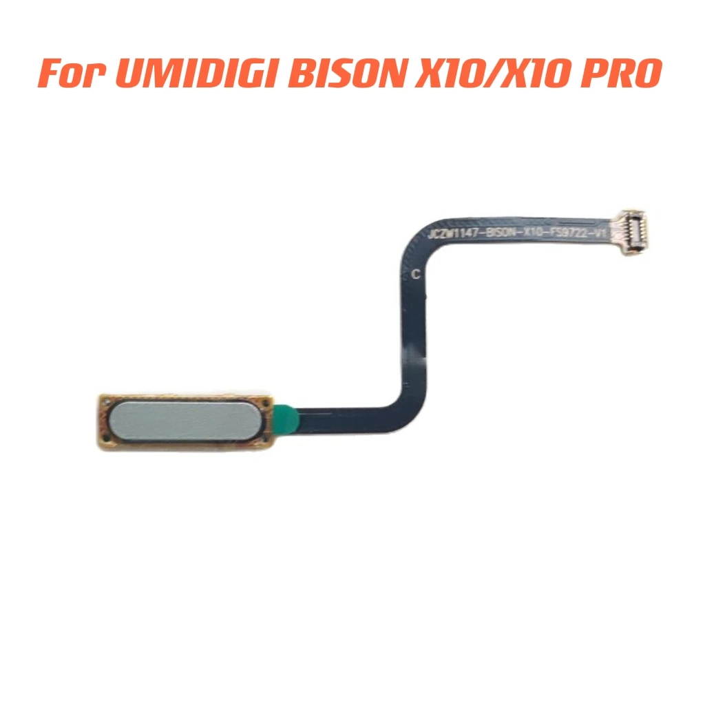 Nowy Oryginalny Do UMI UMIDIGI BISON X10/X10 PRO Telefon komórkowy Moduły Linii Papilarnych, Przycisk Sensor Elastyczny Kabel Do DEXP AS260 Telefon komórkowy