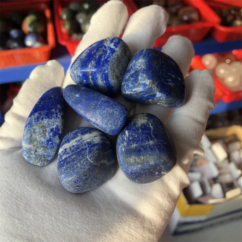 1 szt. Naturalny Polerowany Lapis lazuli Energetyczny Kamień Kamień Czakry Kamienie Kamień Uzdrowienia hurtowych
