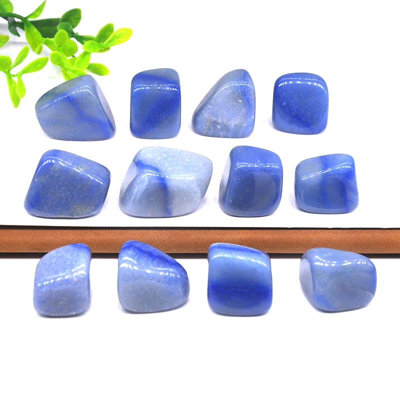 Naturalny Niebieski Awenturyn Sypkie Kamienie Lecznicze Kryształy Mineralna Energia Próbki Żwiru DIY Biżuteria Prezent Ozdoba Pokoju