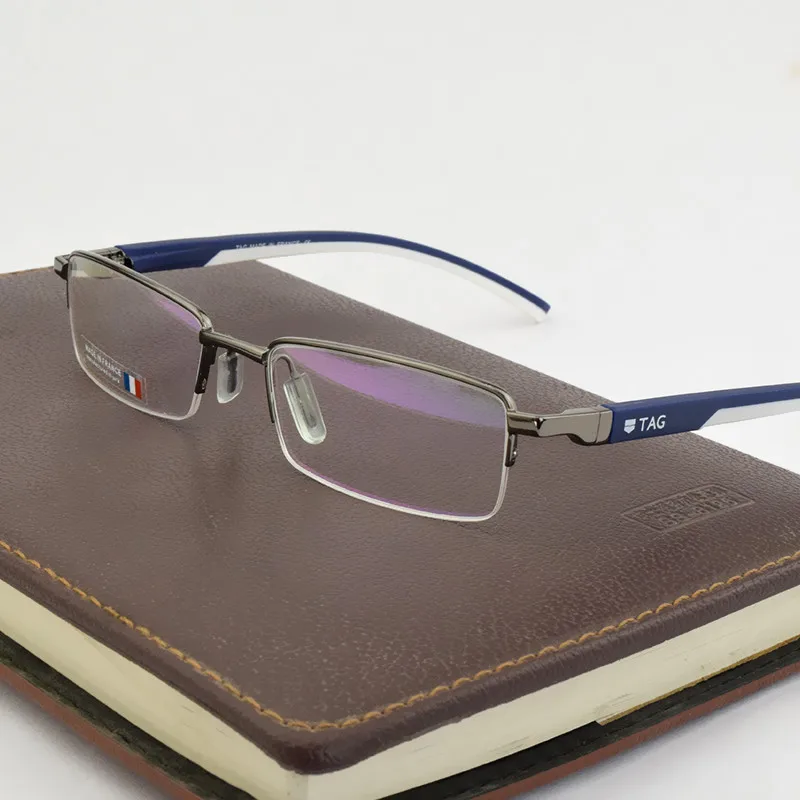Optyczne okulary oprawa dla mężczyzn 2023 nowa ETYKIETKA Markowe okulary komputerowe krótkowzroczność przepisane im oprawki okularowe dla mężczyzn s okulary Nerd