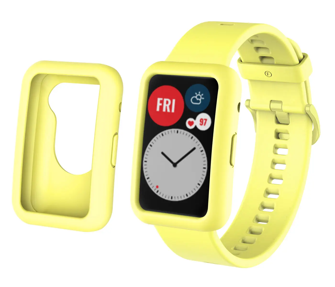 Pasek silikonowy Huawei Watch Fit Pasek Oryginalny Pasek Do Zegarka Smartwatch dla huawei fit Akcesoria do bransoletek etui