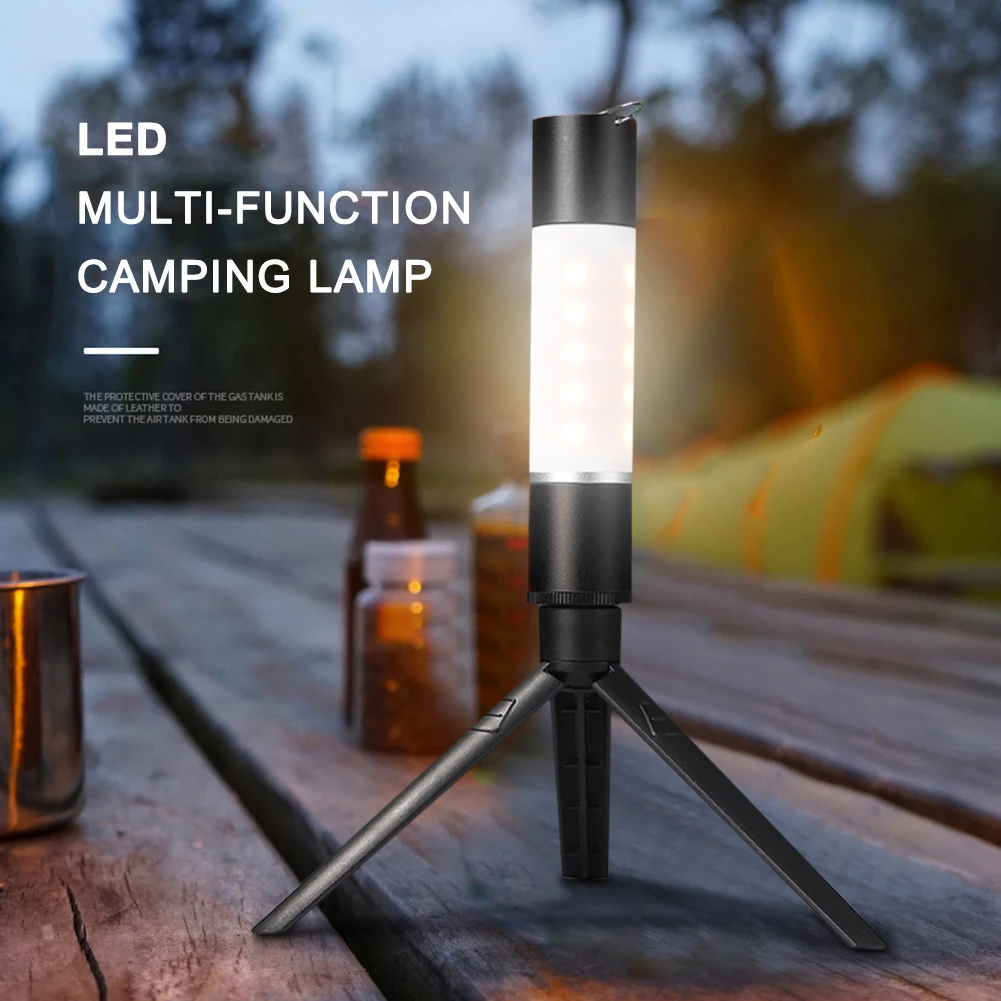 Wielofunkcyjny USB Akumulator Wisząca LED Latarka, Skalowalne Przenośny Awaryjny Lampa, Campingowa Namiot, Lampa do Polowania na Świeżym Powietrzu