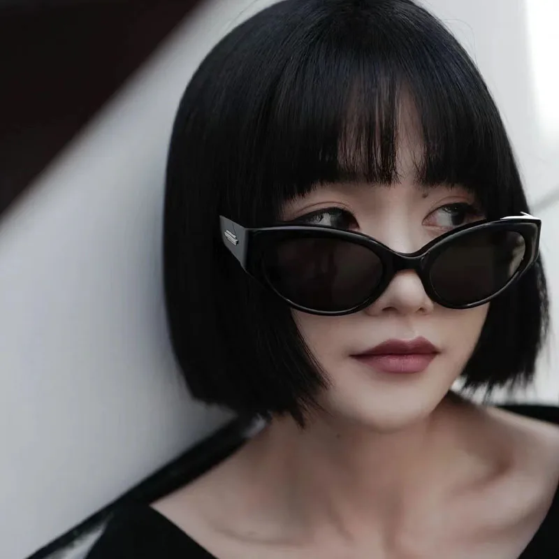 Yuumi MOLTO Okulary Dla Kobiet Męskie Czarne Okulary Kocie oko MGlasses Spyware Modne Oversize Luksusowe Marki modowe, Alberto Południowa