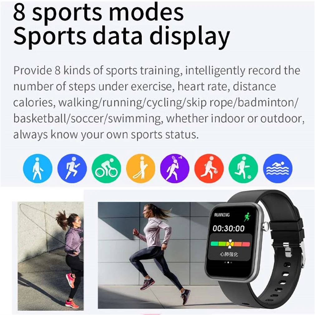 Huawei Sports Tracker Inteligentne Zegarki Męskie DIY Cyfrowy Zegar Z Tarczą IP67 Wodoodporny Zegarek Kobiet Przypomnienie O Wywołaniu Elektronika użytkowa