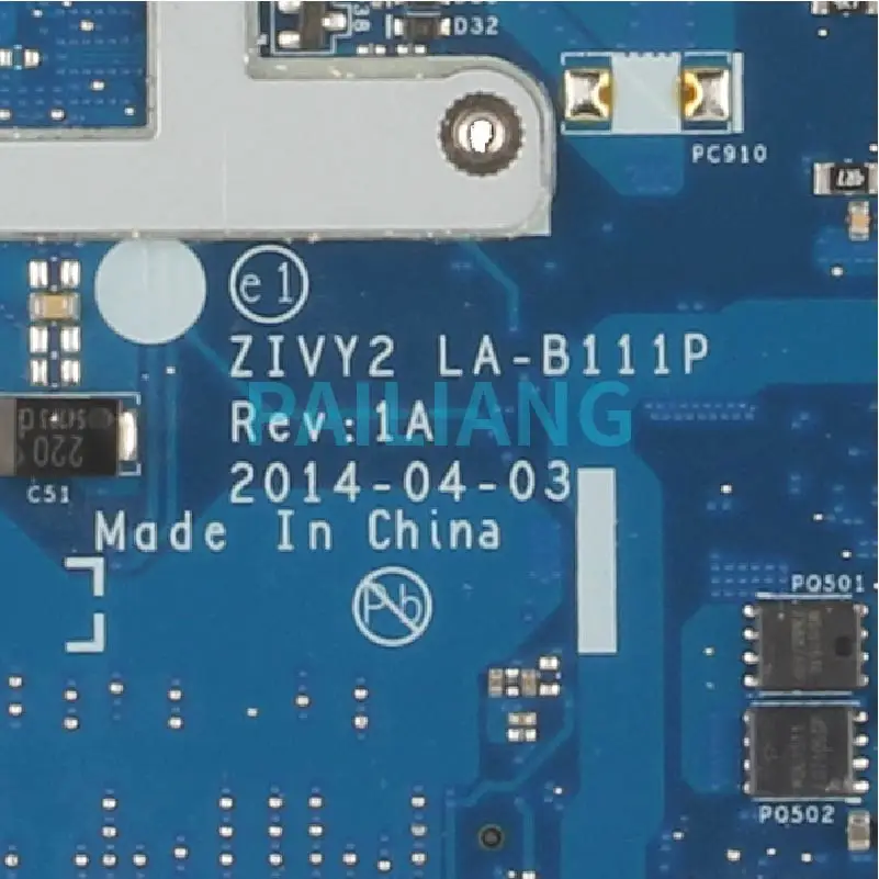 Płyta główna do laptopa LENOVO Thinkpad Y50-70 i7-4720HQ płyta główna LA-B111P SR1Q8 N16P-GX-A2 DDR4 Przetestowany NORMALNIE