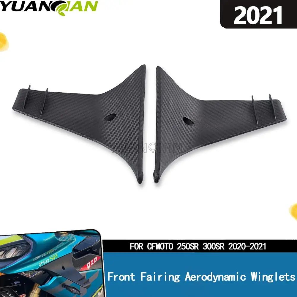 Nowy Przedni Owiewki Aerodynamiczne Skrzydła Dynamiczne Błotnik Motocykla CFMOTO 250SR 250 SR 2020 2021 2022 CF MOTO 300SR 2021-2022