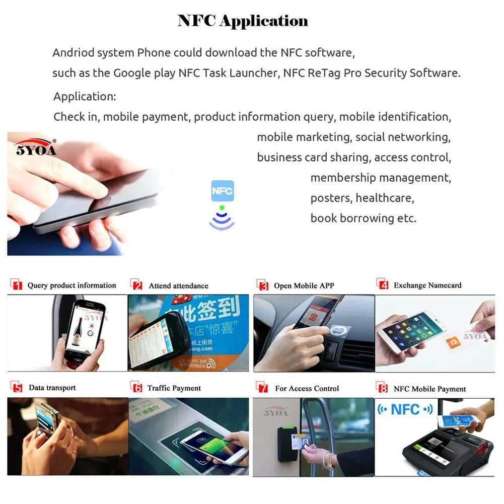 Tag NFC NFC215 3,56 Mhz do Krzyżowania zwierząt NFC dla ntag 215 Uniwersalne etykiety Uniwersalne Etykiety RFID Ultralekkich Etykietki, Etykiety
