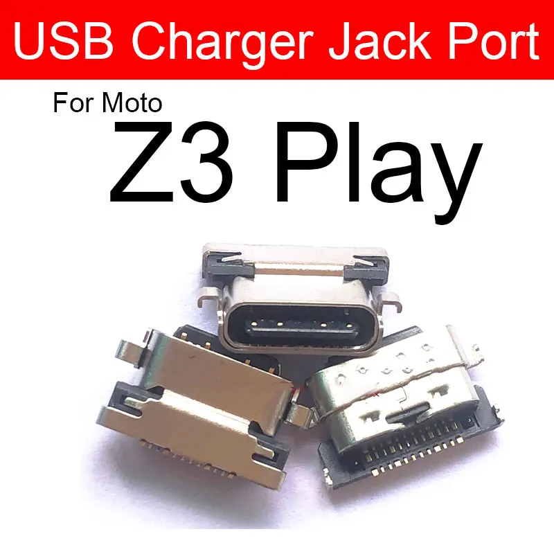 Gniazdo USB Do Ładowania Porty i Złącza Złącze Ładowarki Stacja dokująca Do Motorola Moto Z/Z, Play/Z3 Play/Z4 XT1650-05 XT1635 Części Zamienne