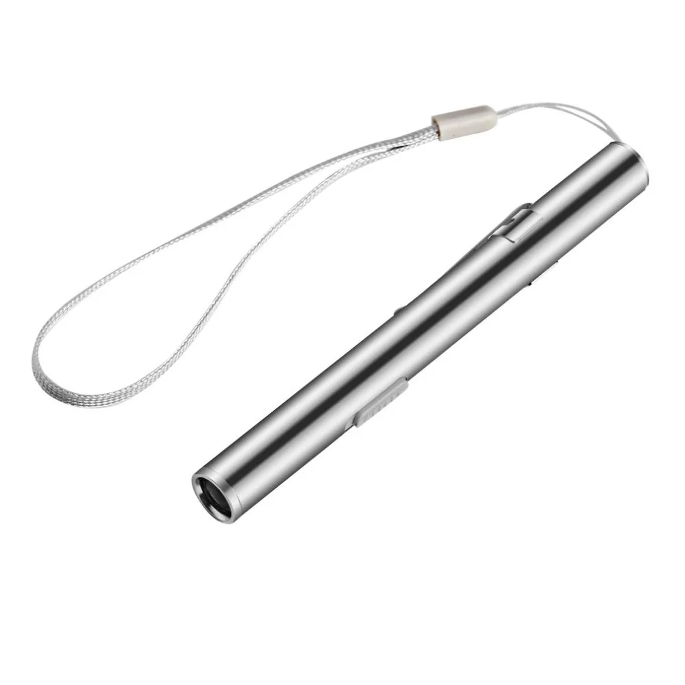Medyczna Wygodny Uchwyt z Podświetleniem USB Akumulator Mini-Latarka do Karmienia Latarka Led + Zacisk Ze Stali Nierdzewnej Jakość i Profesjonalny