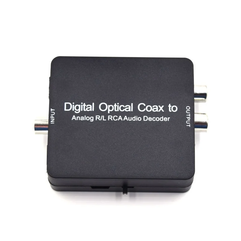 DAC Wzmacniacz przetwornik Cyfrowo-Analogowy Konwerter Audio RCA 3,5 mm Złącze Wzmacniacza Słuchawkowego Optyczny Toslink Wejście Koncentryczne dla Dolby DTS Stere