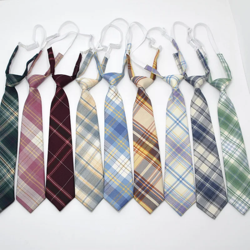 Koszula Krawat Damski Styl College JK Komórkowa Mundury Odpinane Kołnierze Wymienne Krawaty Akcesoria Do Ubrań krawat damski