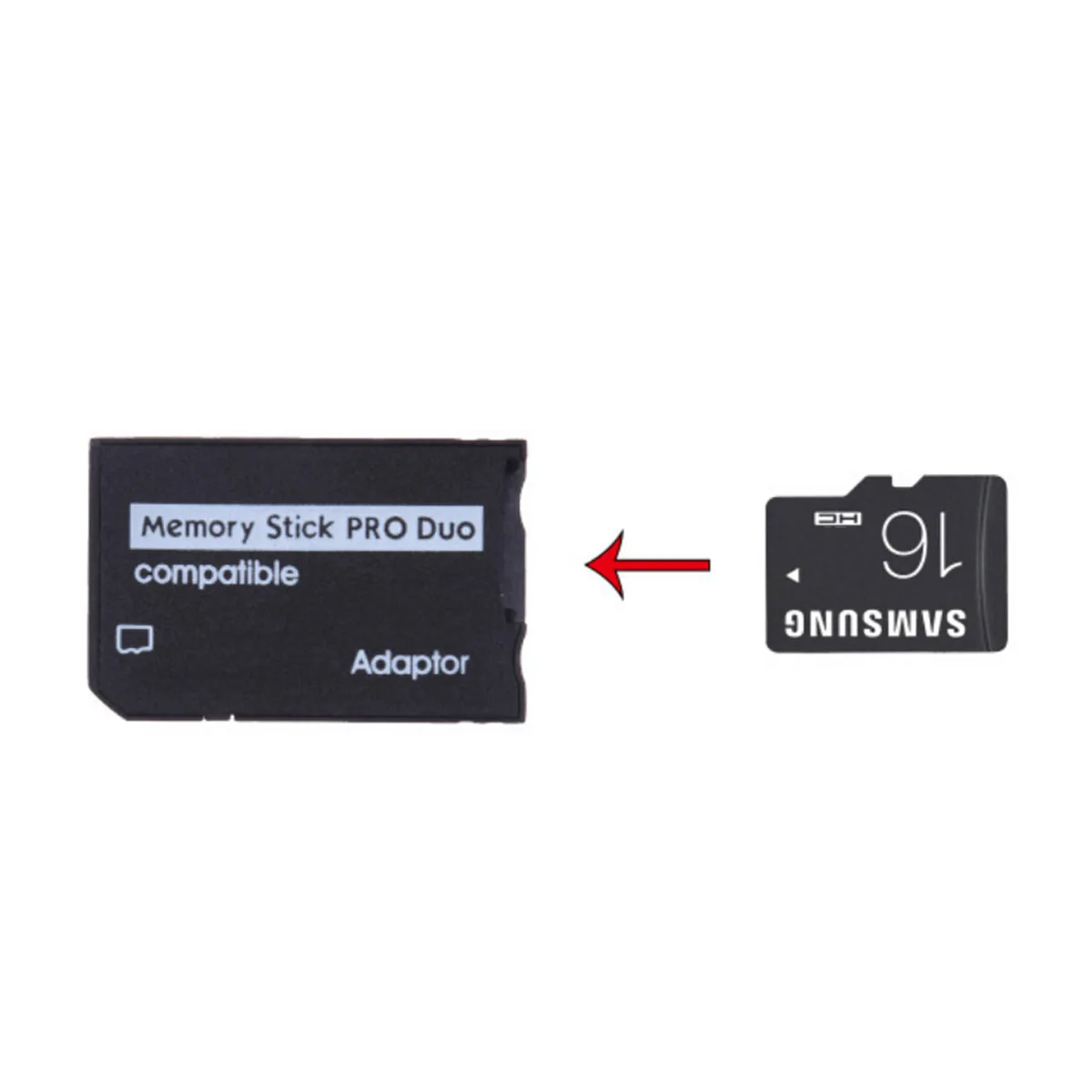 Adapter Micro SD SDHC TF Karty Pamięci MS Pro Duo Adapter Konwerter OTG PDA, Aparat Cyfrowy Smart-Czytnik Kart Pamięci, Etui na Karty