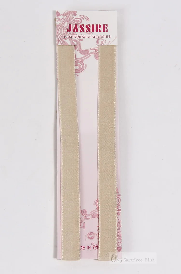 Darmowa Wysyłka 1,5 cm Karmelowy kolor dobrej jakości pasek na ramię pas piersiowy neon kolor elastyczny biustonosz pasek różnobarwne bielizna