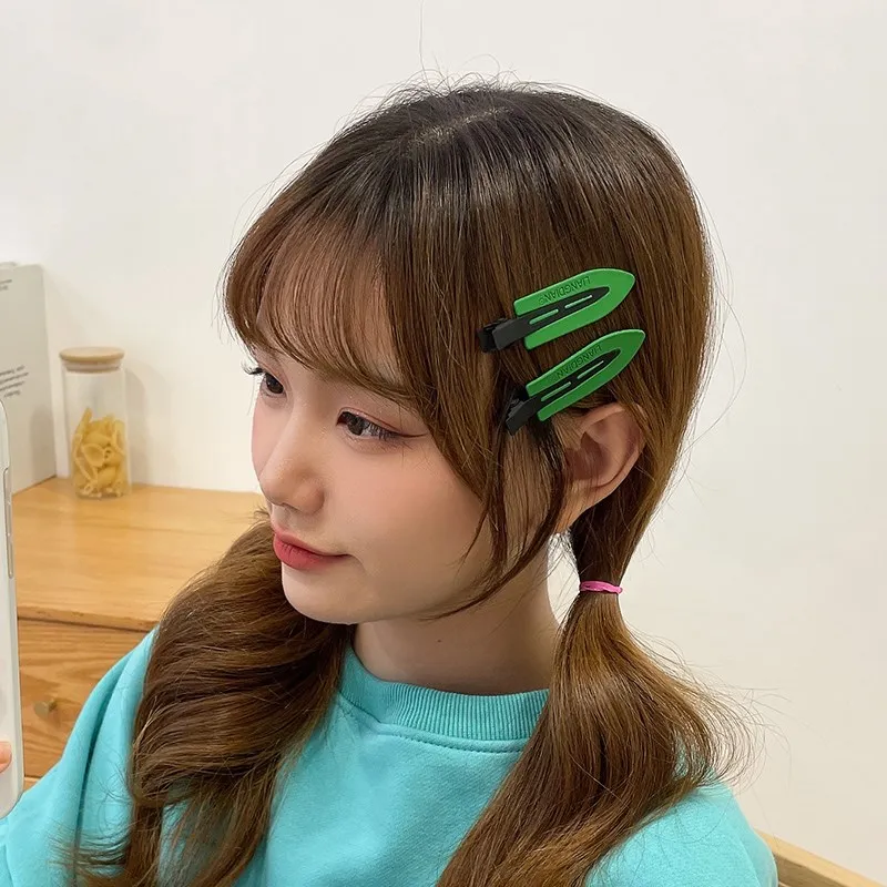 Spinka dla dziewczyn 2022, nowa, modna, kolorowa spinka, koreańska wersja, boczny zacisk tył spinka, grzywka, spinka, narzędzie do fryzury