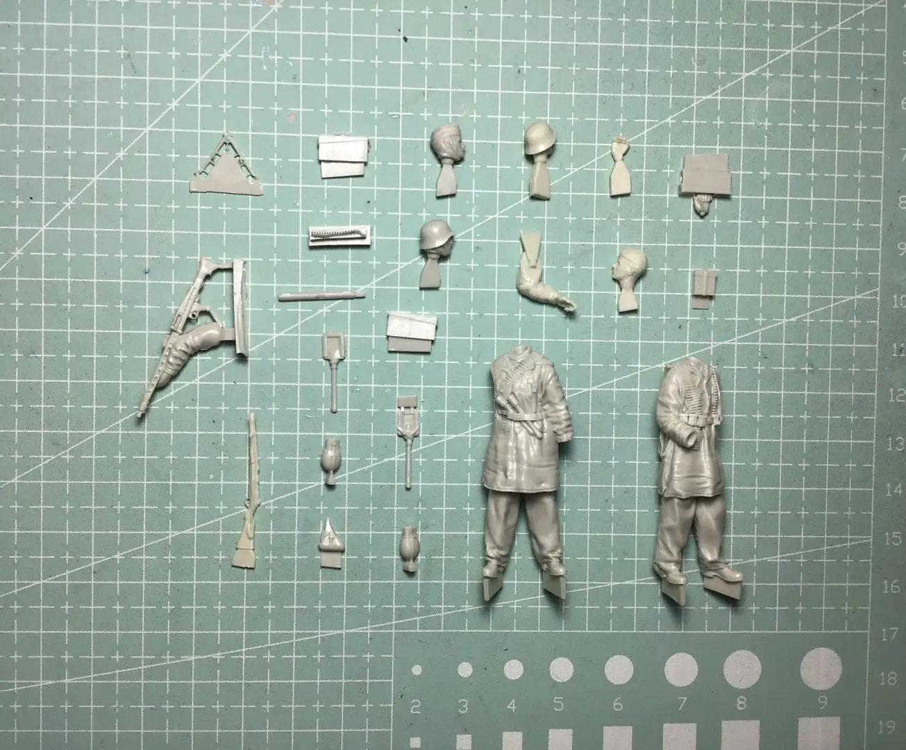 1/35 Figurka modele z żywicy GK, zestaw w częściach i неокрашенном postaci