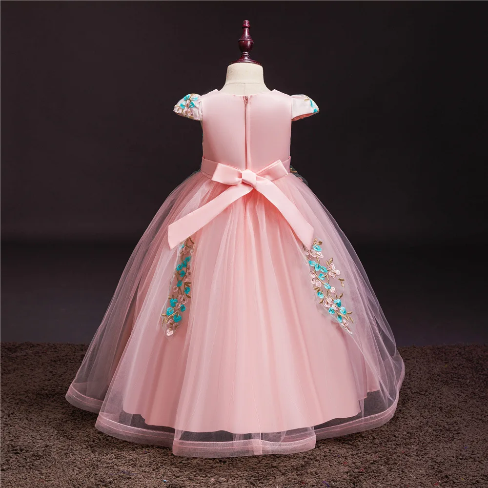Dziecięcy strój 2020 nowa odzież dziecięca dla występów księżniczka z pompon