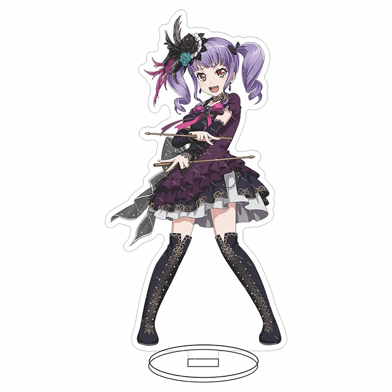 Marzenie o 15-centymetrowej челке! Anime Figurki Roselia Band Cosplay Podstawki Akrylowe Model Miła Dziewczyna Tenis Wystrój Stand-Up Znak Fani Prezenty