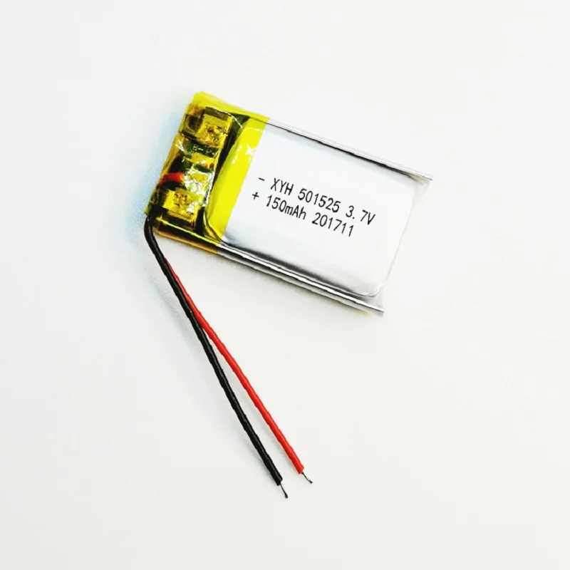 3,7 W 501525 150 mah polimerowa bateria litowa akumulator litowo-jonowy 501525 wtyczkę MP3 MP4 MP5 małe zabawki