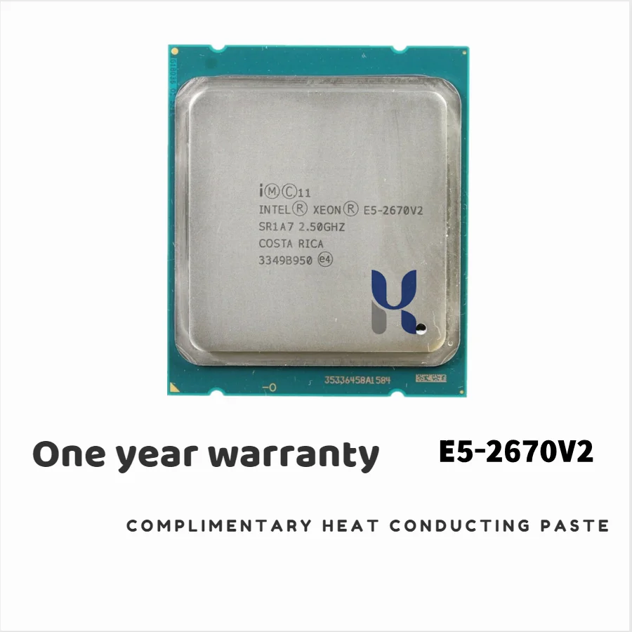 Intel Xeon E5-2670v2 E5 2670v2 E5-2670 v2 2,5 Ghz Десятиядерный двадцатипоточный procesor Procesor 25M 115 W LGA 2011